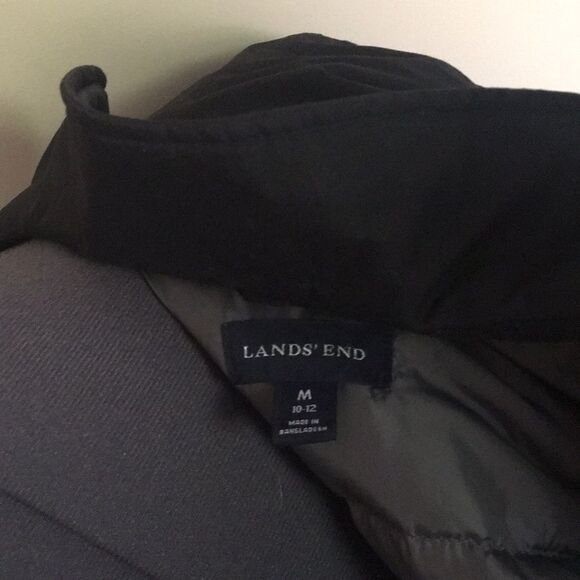 Lands’ End Down Long Parka Jacket Size Medium - Picture 7 of 11